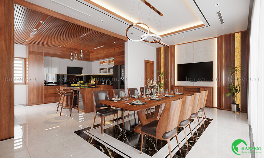 Thiết kế có sự tính toán kỹ lưỡng về phong cách công năng và sự hài hòa tổng thể