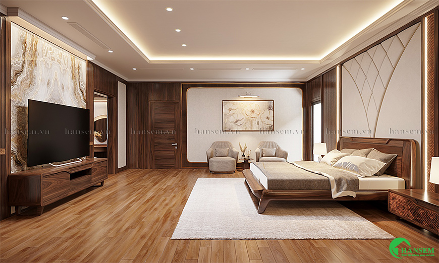 Thiết kế nội thất biệt thự hiện đại thoáng đãng nhưng vẫn sang trọng