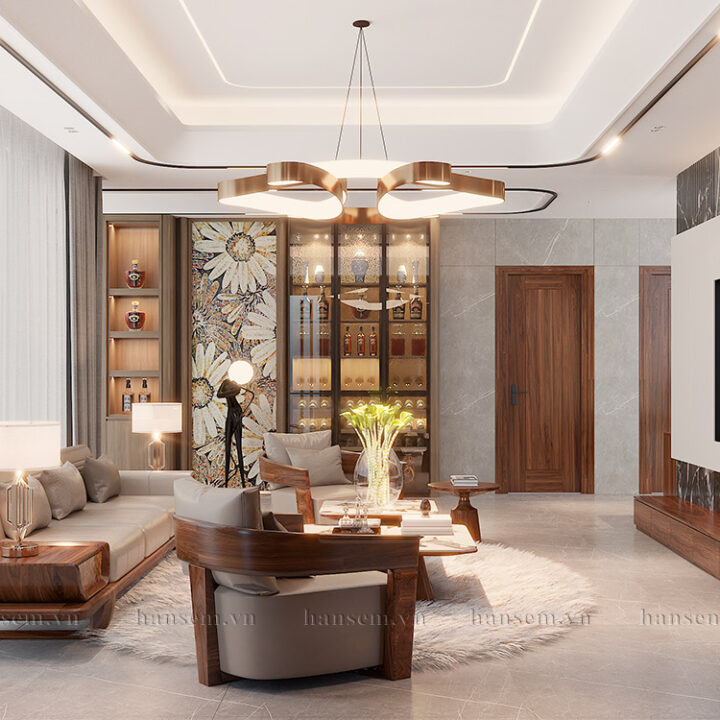 thiết kế thi công nội thất nhà anh học tại thành vinh