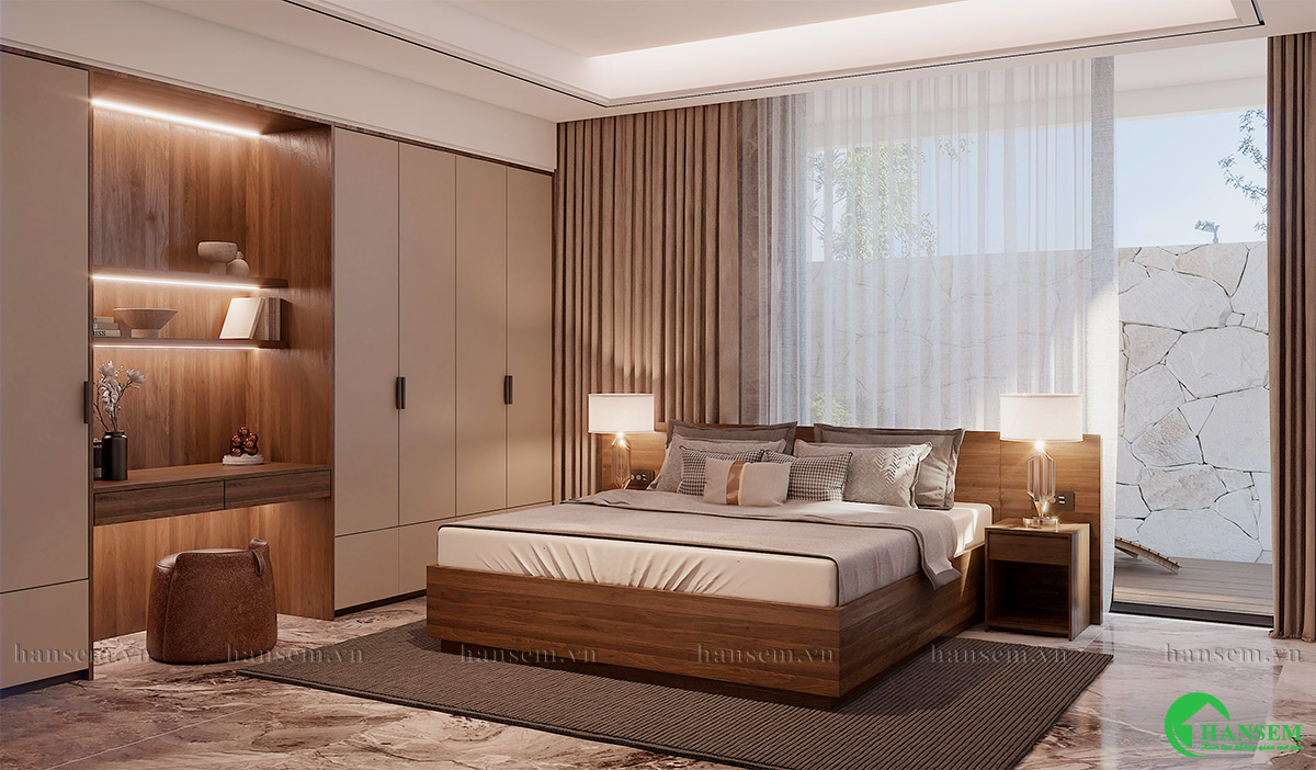 thiết kế thi công nội thất nhà anh khoa tại cửa lò