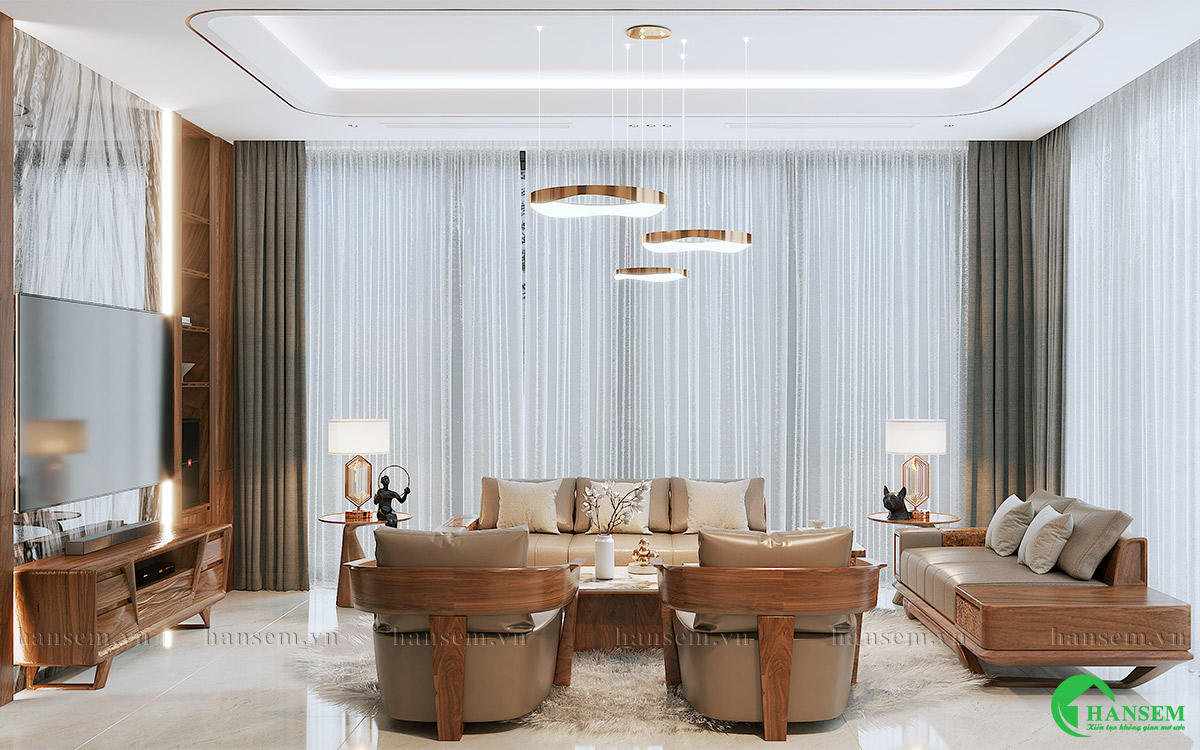 thiết kế thi công nội thất nhà anh thắng tại trường vinh