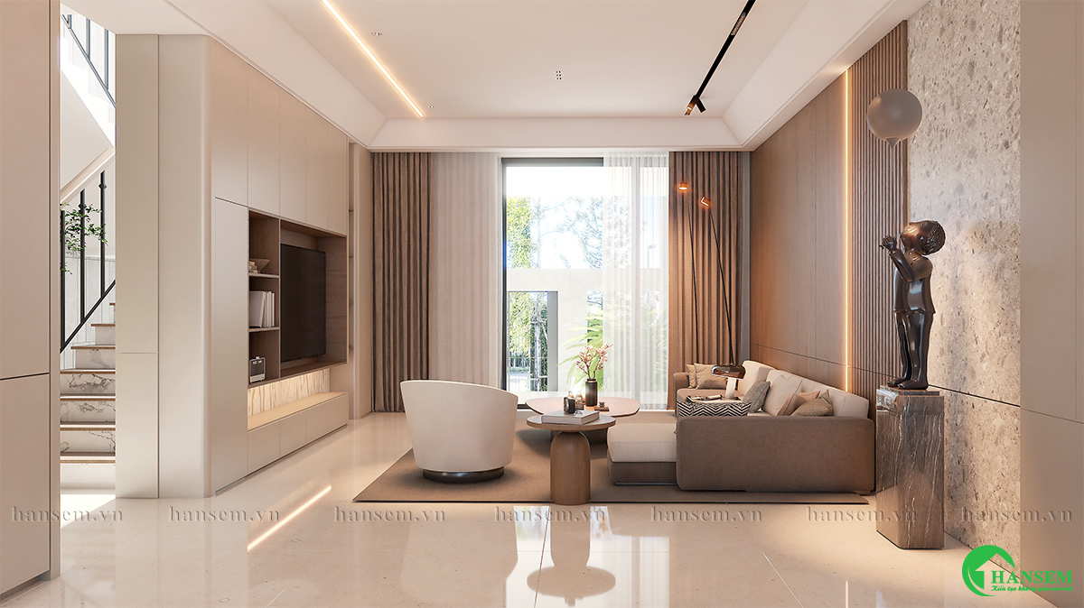 thiết kế thi công nội thất nhà anh đoàn tại thành vinh