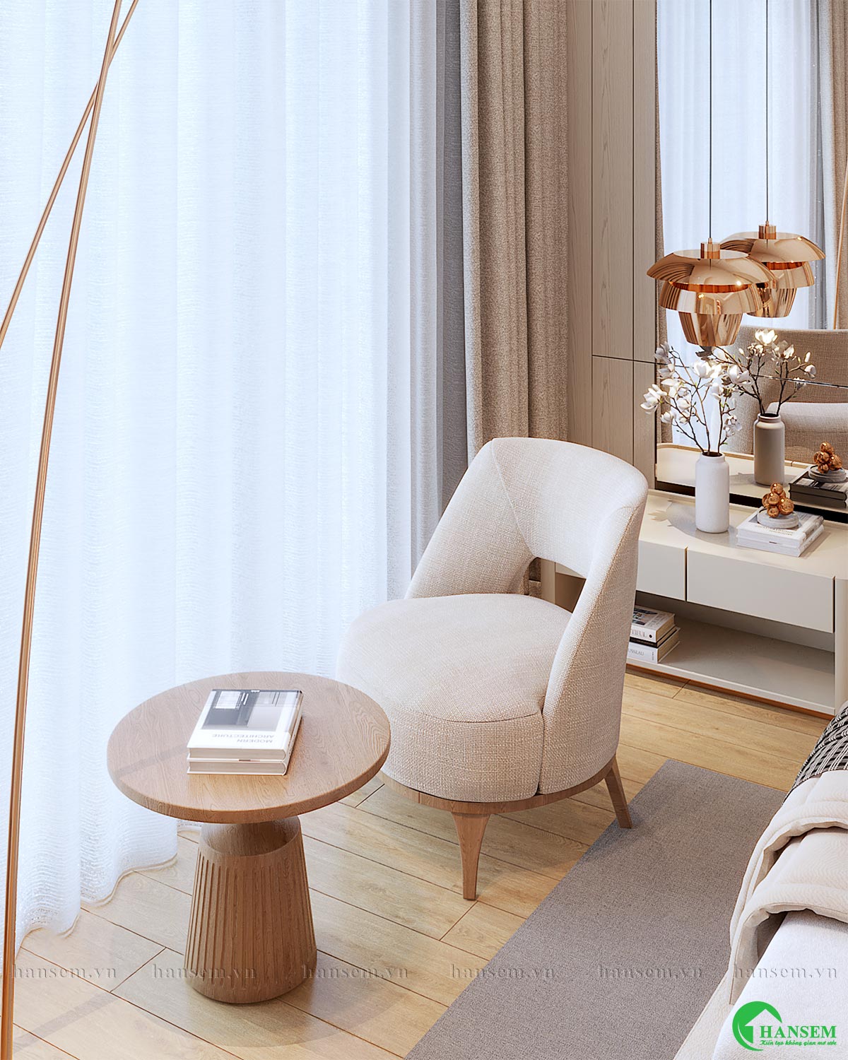 thiết kế thi công nội thất nhà anh kiệt tại vinh lộc