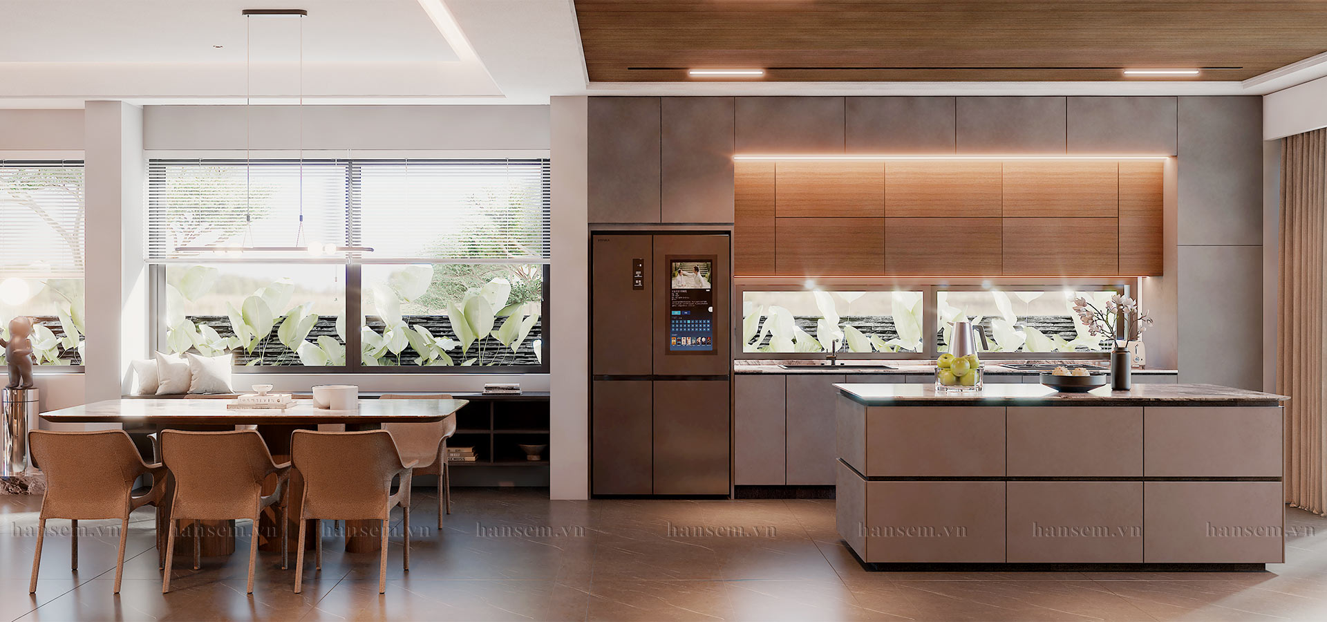 thiết kế thi công nội thất nhà anh kiệt tại vinh lộc