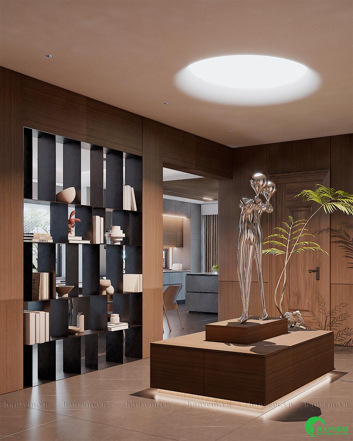 thiết kế thi công nội thất nhà anh kiệt tại vinh lộc