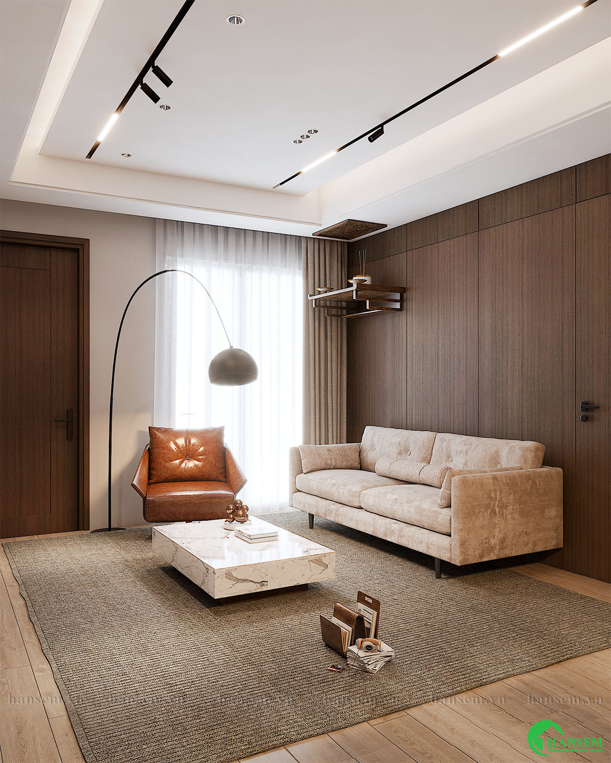 thiết kế thi công nội thất nhà chị hằng tại thành vinh