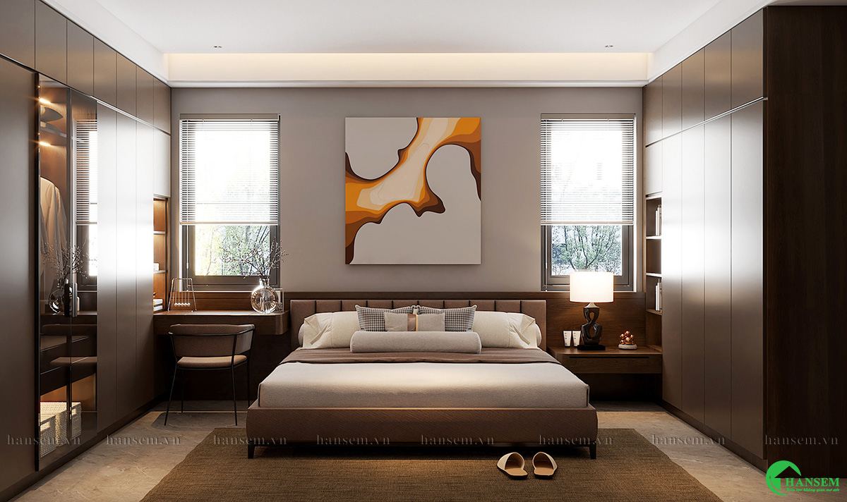 thiết kế thi công nội thất nhà anh kiệt tại vinh hưng