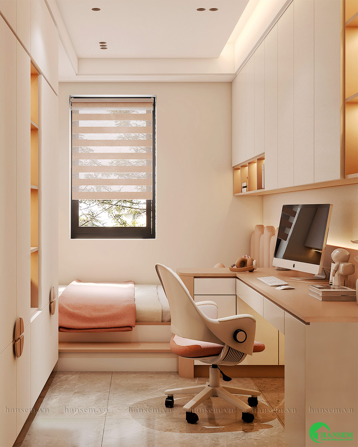 thiết kế thi công nội thất nhà anh kiệt tại vinh hưng