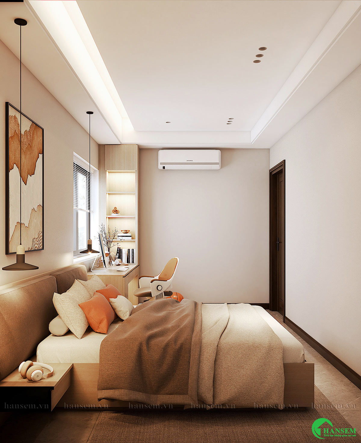 thiết kế thi công nội thất nhà anh kiệt tại vinh hưng