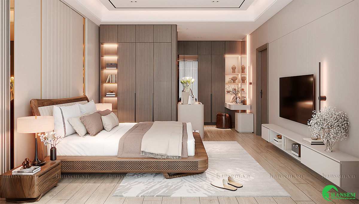 thiết kế thi công nội thất nhà anh hòa tại vinh phú