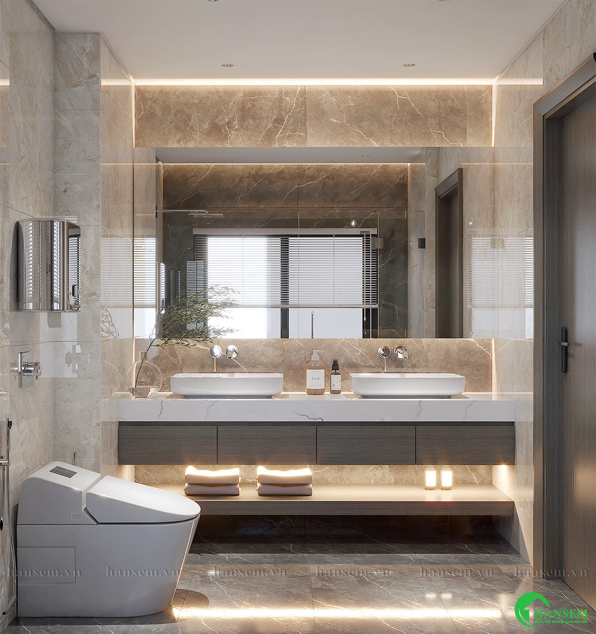 thiết kế thi công nội thất nhà anh hòa tại vinh phú