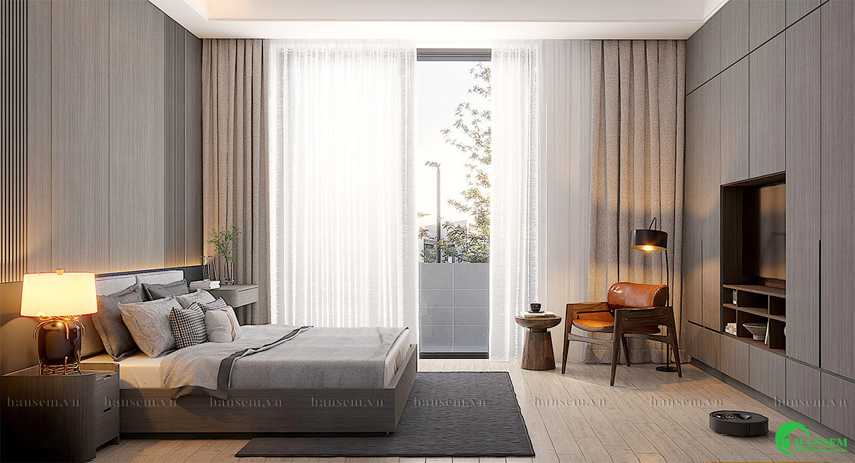 thiết kế thi công nội thất nhà anh hòa tại vinh phú