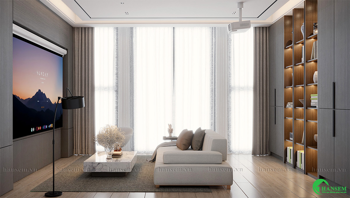 thiết kế thi công nội thất nhà anh hòa tại vinh phú