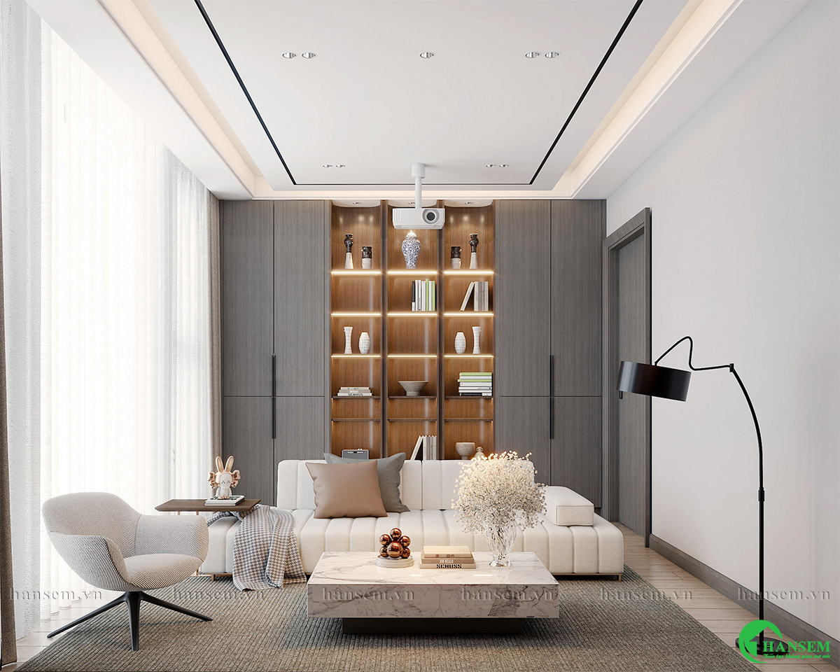 thiết kế thi công nội thất nhà anh hòa tại vinh phú