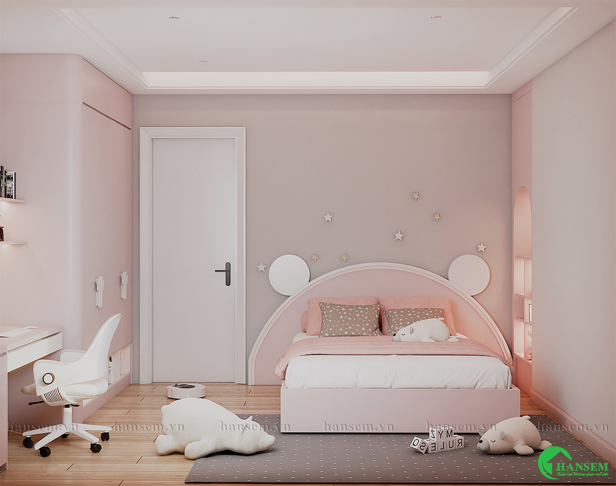 thiết kế thi công nội thất nhà chị khuyên tại vinh lộc