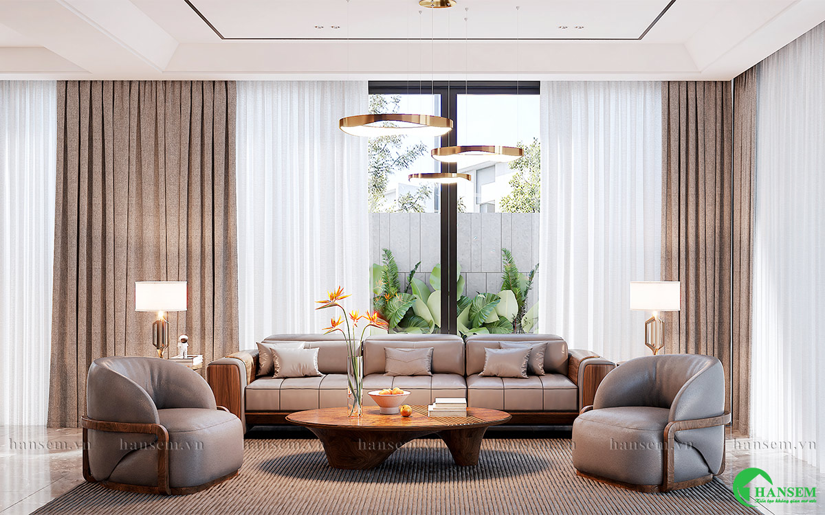 thiết kế thi công nội thất nhà chị khuyên tại vinh lộc