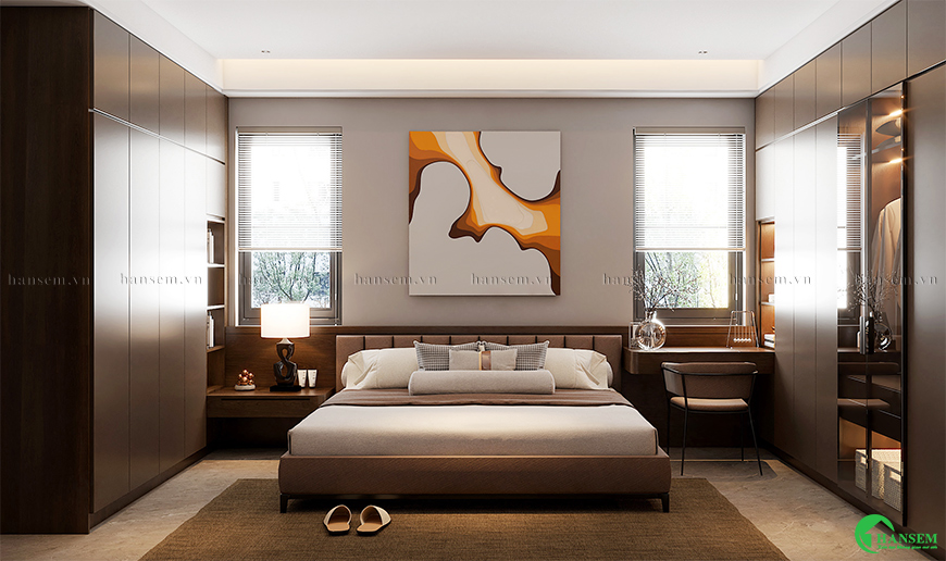 Chú trọng vật liệu gần gũi an toàn và mang lại sự thoải mái riêng tư cho gia chủ