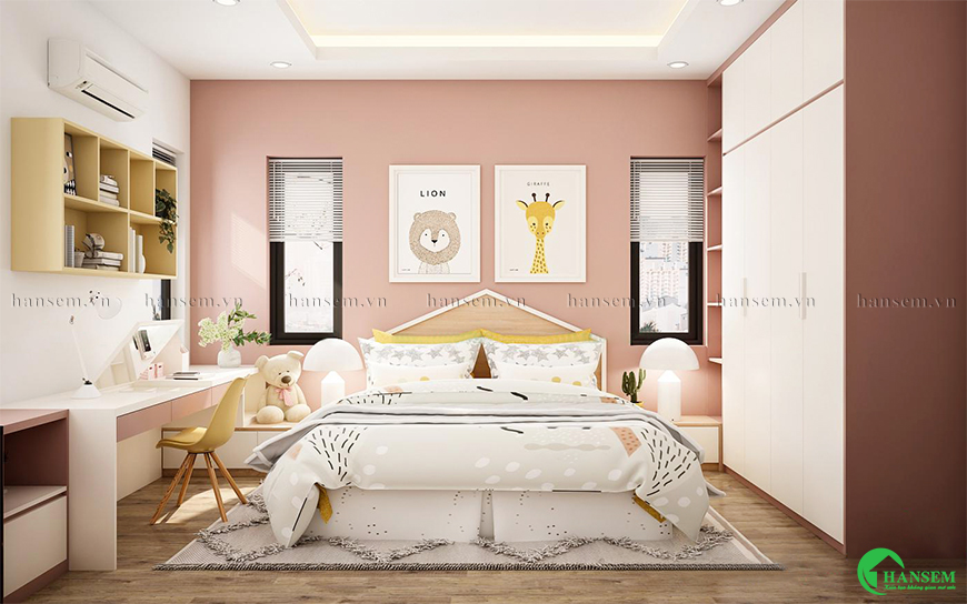 Tối ưu không gian đồng thời giữ cho căn phòng luôn ngăn nắp