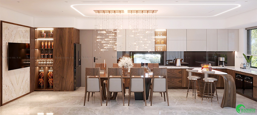 thi công nội thất tại sơn giang