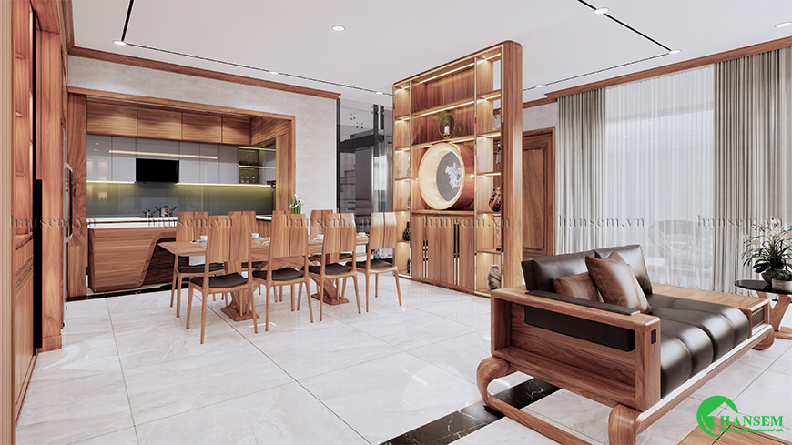 HanSem thiết kế và thi công nội thất trọn gói đáp ứng nhu cầu của gia chủ