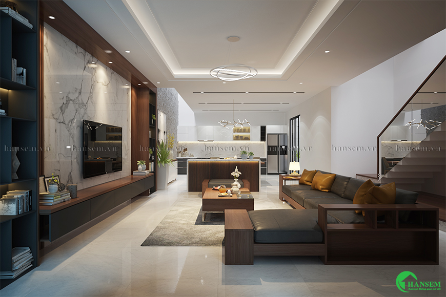 thiết kế thi công nội thất tại hà linh