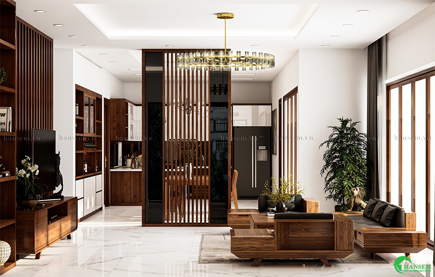 thiết kế thi công nội thất tại hương xuân