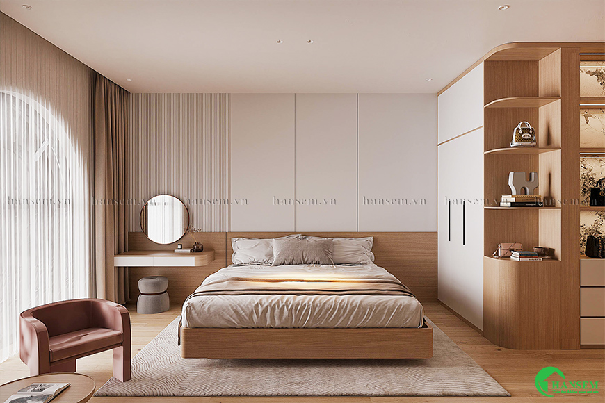Thiết kế thi công phòng ngủ đẹp sáng tạo theo cá nhân riêng