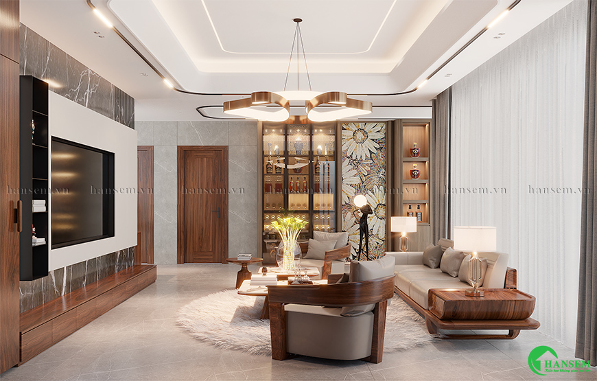 Kiến tạo không gian phòng khách tiện nghi mang dấu ấn cá nhân