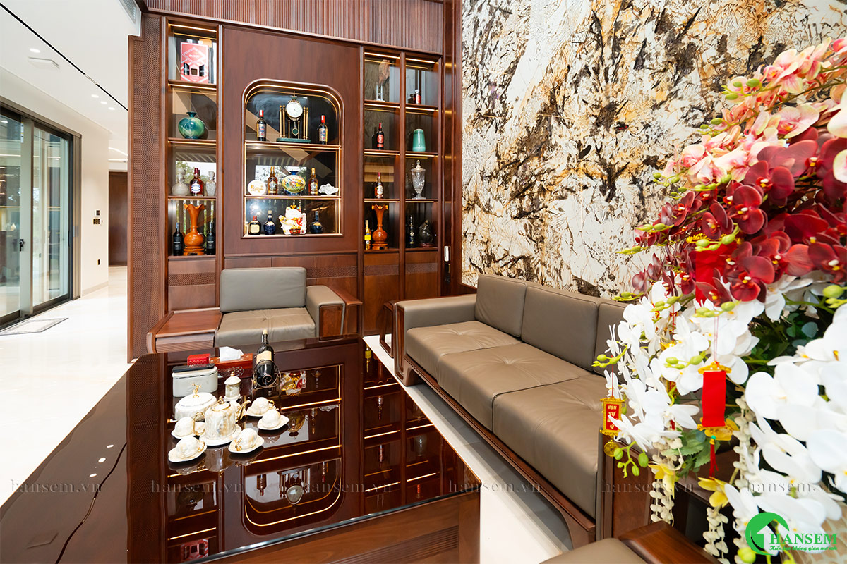 thiết kế thi công nội thất tại th villa anh thắng phường vinh hưng