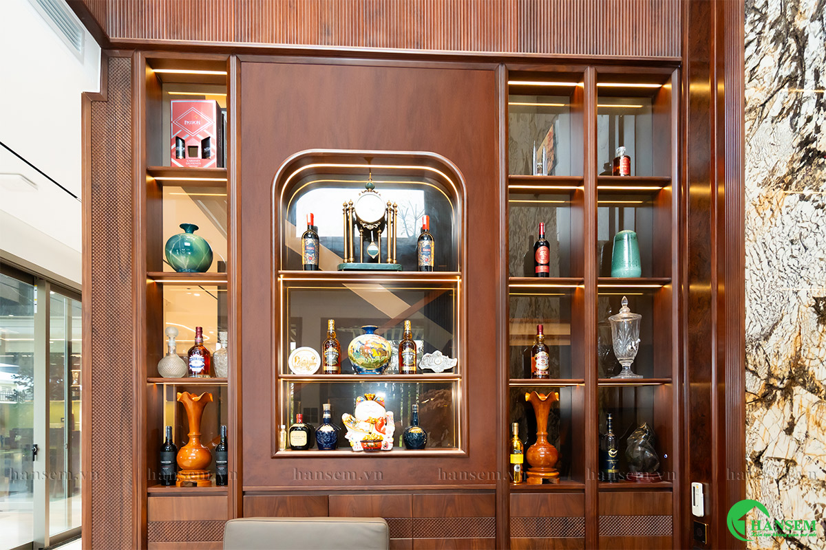 thiết kế thi công nội thất tại th villa anh thắng phường vinh hưng