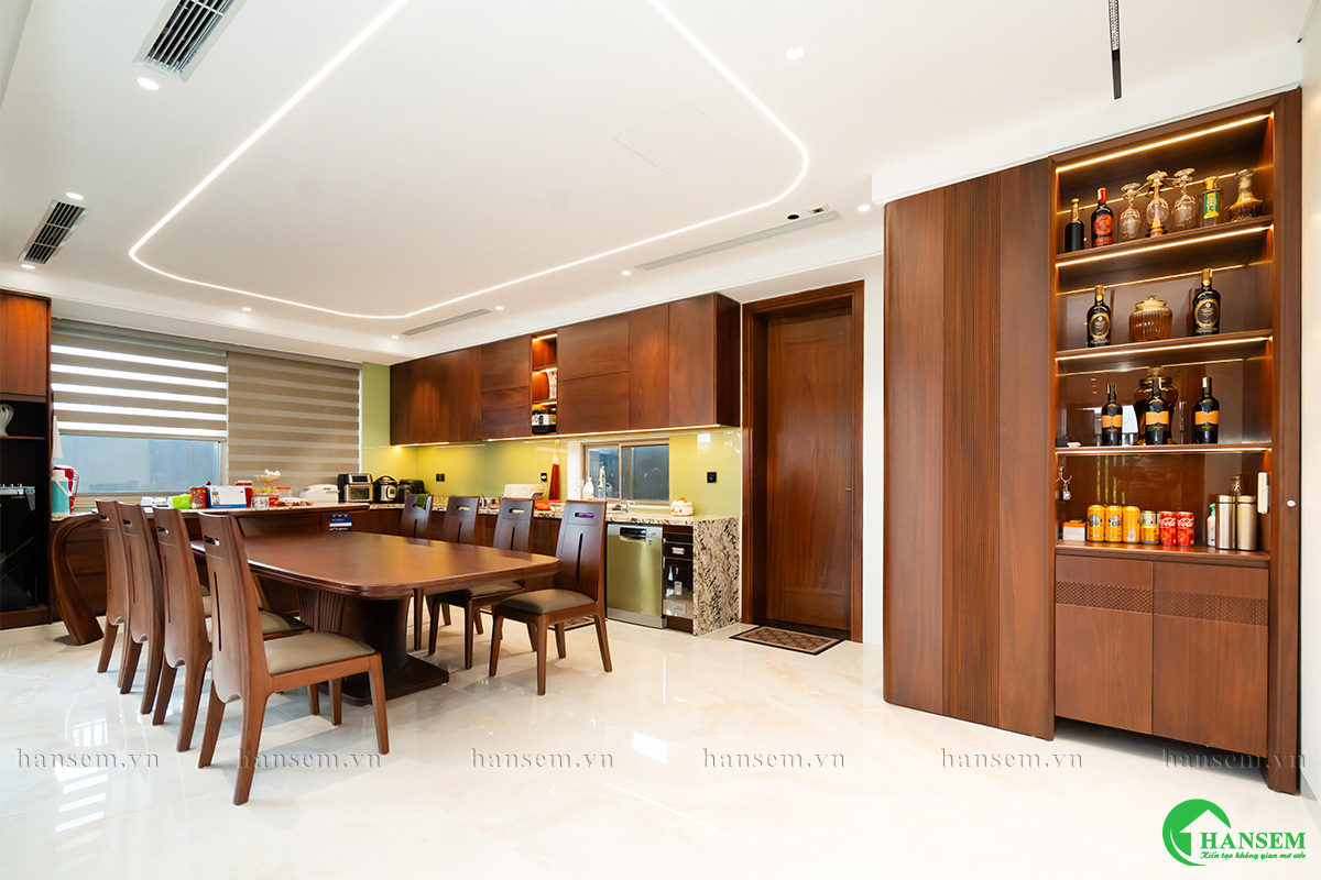 thiết kế thi công nội thất tại th villa anh thắng phường vinh hưng