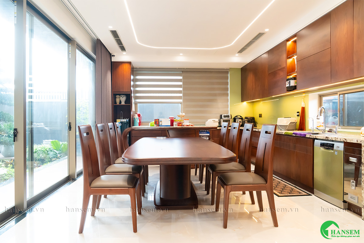 thiết kế thi công nội thất tại th villa anh thắng phường vinh hưng