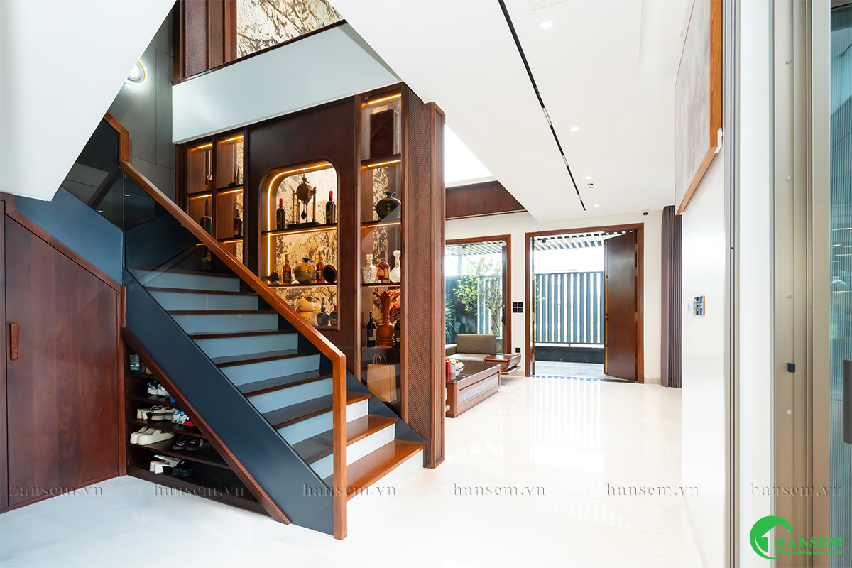 thiết kế thi công nội thất tại th villa anh thắng phường vinh hưng