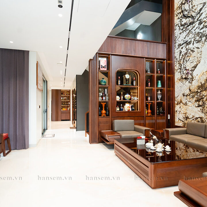 thiết kế thi công nội thất tại th villa anh thắng phường vinh hưng