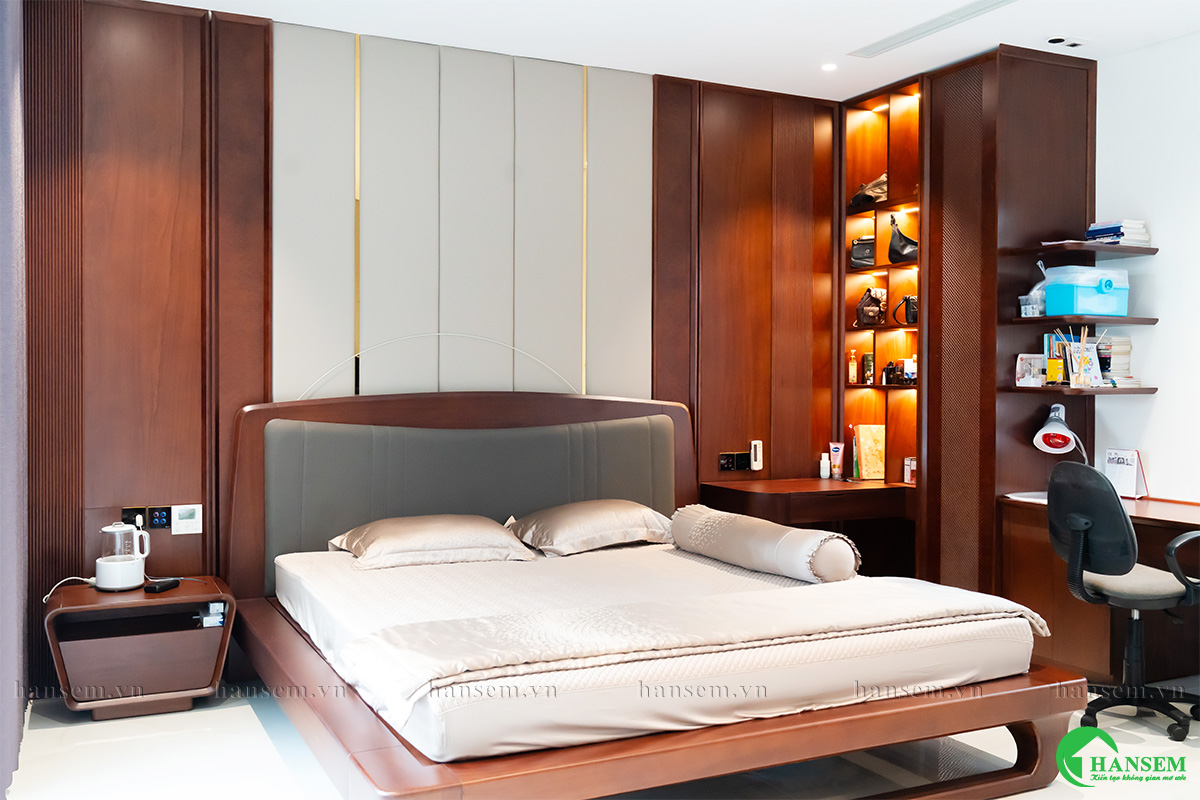 thiết kế thi công nội thất tại th villa anh thắng phường vinh hưng