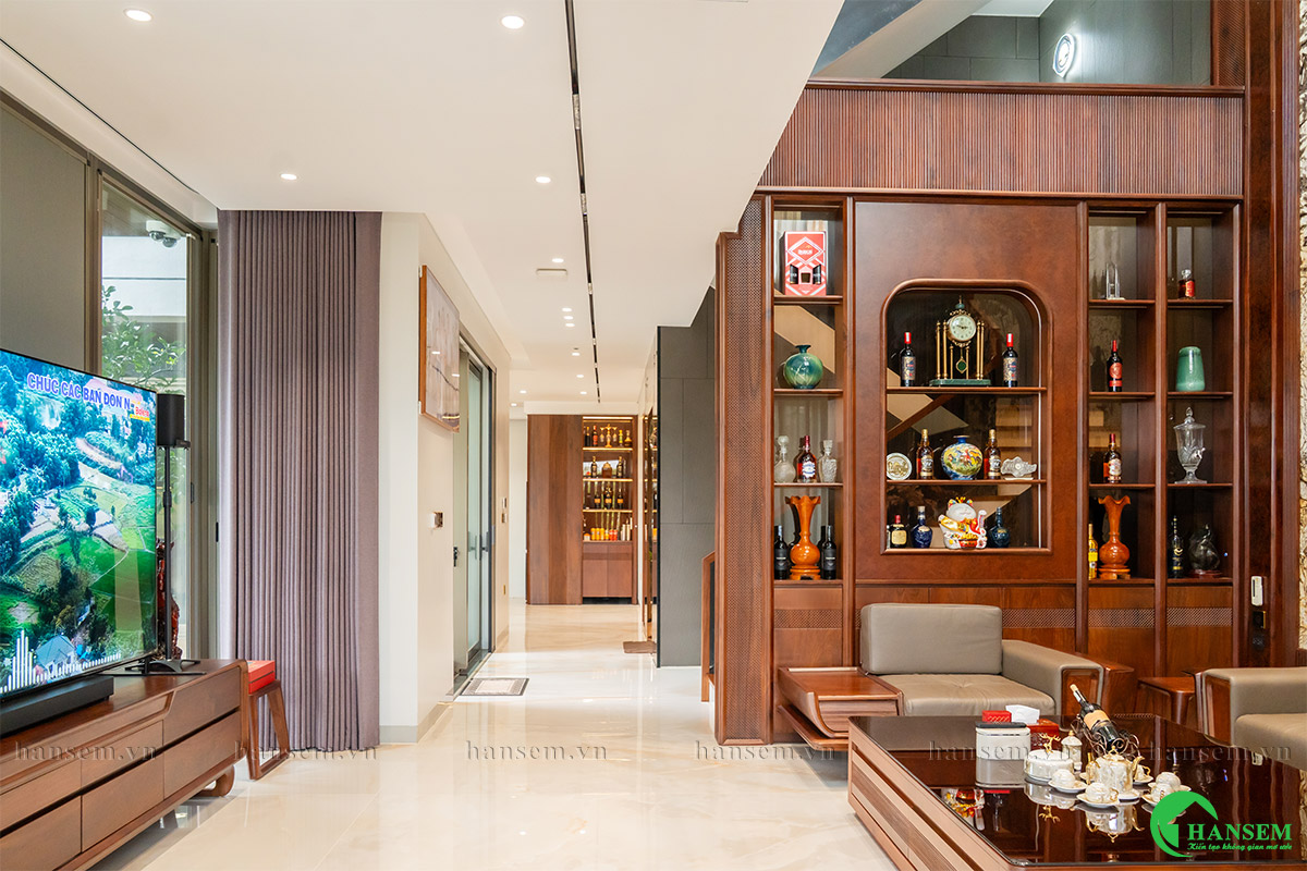 thiết kế thi công nội thất tại th villa anh thắng phường vinh hưng