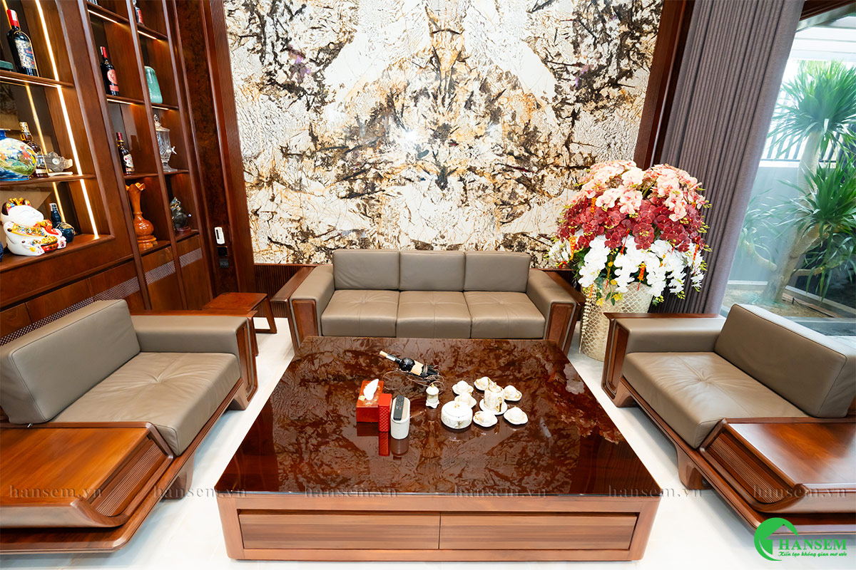 thiết kế thi công nội thất tại th villa anh thắng phường vinh hưng