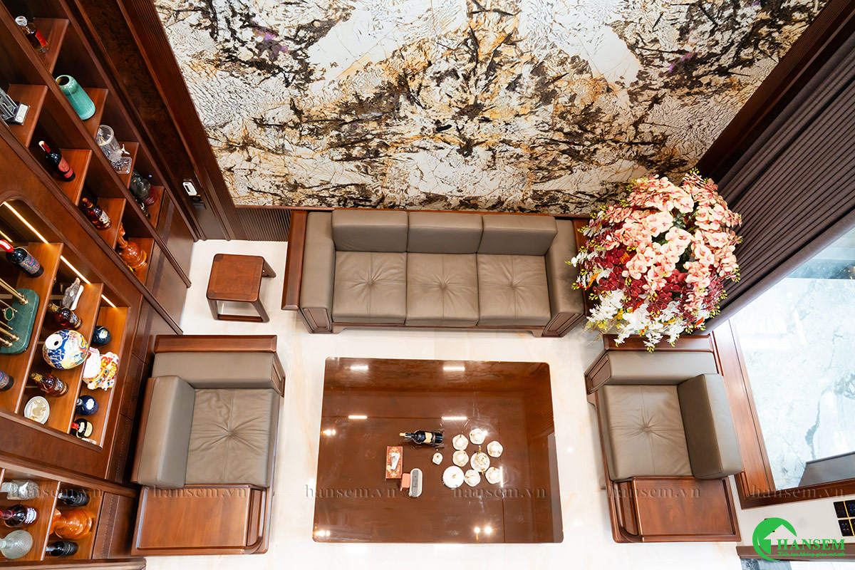 thiết kế thi công nội thất tại th villa anh thắng phường vinh hưng