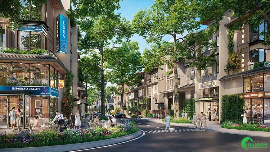 Cảnh mỹ quan hiện đại năng động với nhịp sống sầm uất và giao thương thuận lợi