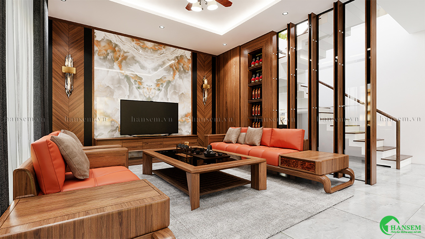 thiết kế thi công nội thất tại the sensia