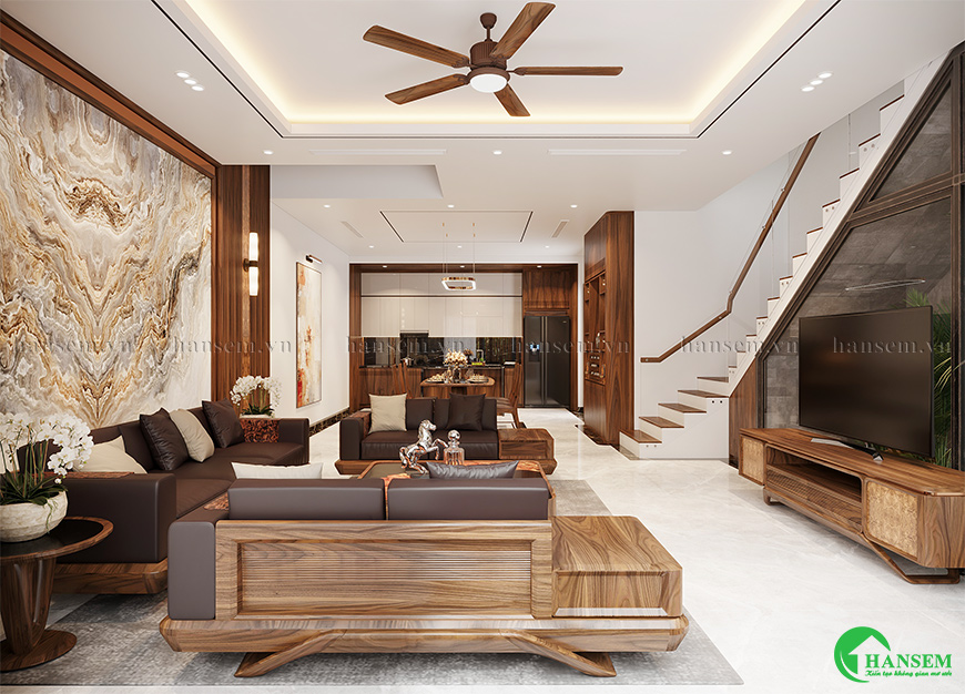 Thiết kế không gian phản chiếu đúng phong cách gu thẩm mỹ và cảm xúc của gia chủ