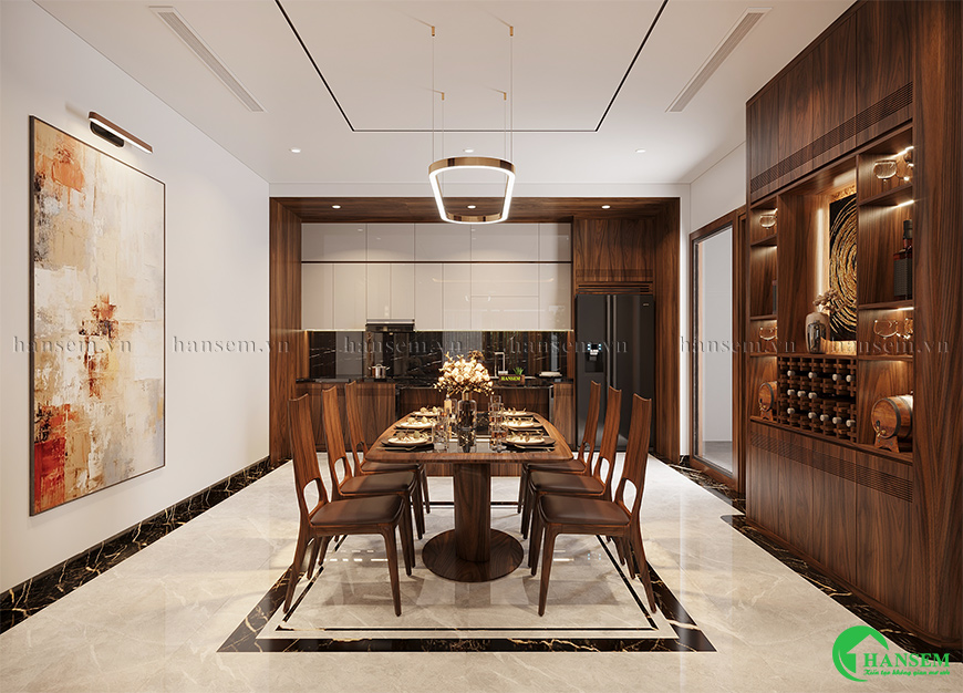 Đồng bộ từ màu sắc đến vật liệu và phong cách thiết kế