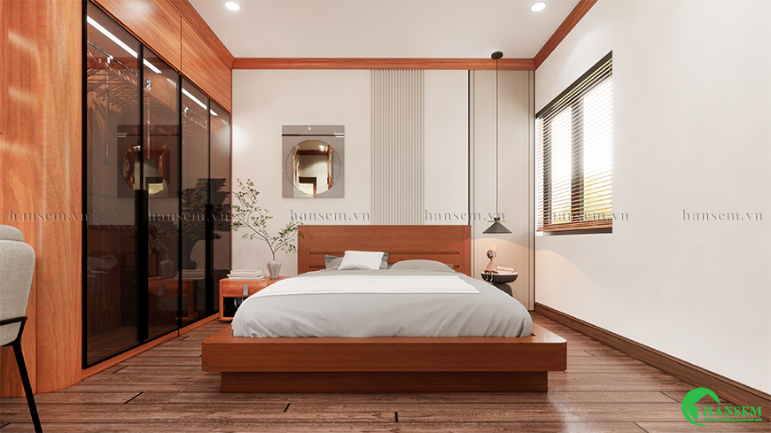 Nuôi dưỡng tái tạo năng lượng trong căn phòng ngủ thoáng mát và ấm áp sau ngày bận rộn bên ngoài