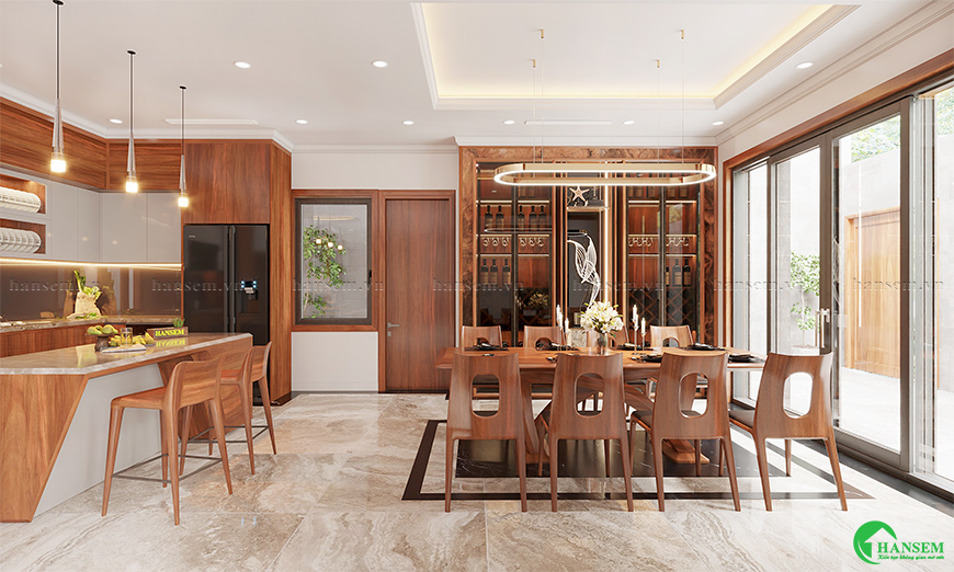 Thiết kế hài hòa với ý tưởng độc đáo không gian trở nên tiện nghi thẩm mỹ