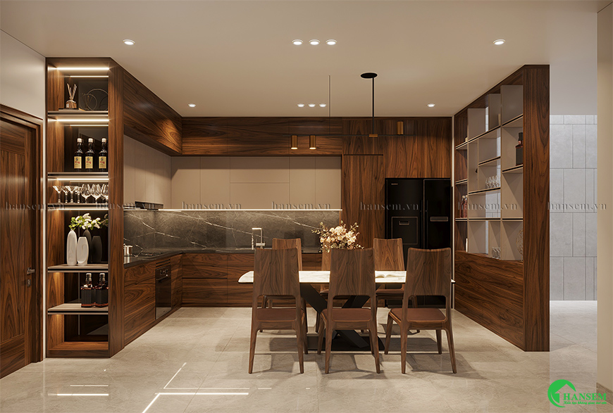 thiết kế thi công nội thất tại vũ quang