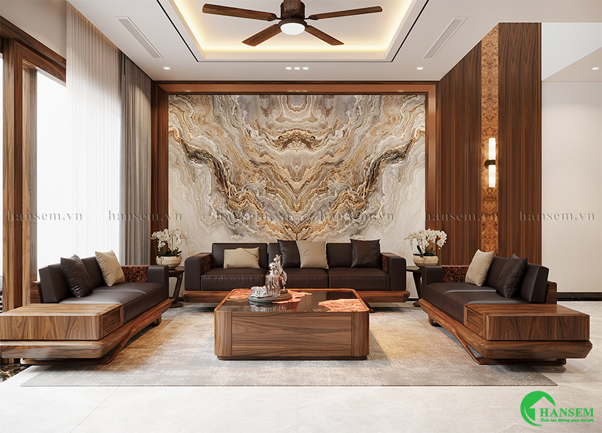 Không gian cuốn hút và tiện nghi thể hiện trọn vẹn dấu ấn cá nhân của gia chủ