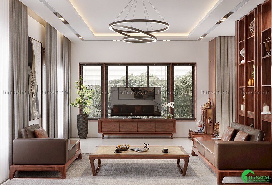 Thiết kế ý tưởng không gian hiện đại sang trọng