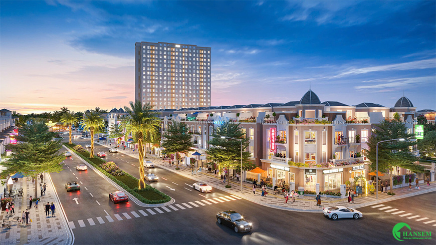 Khu đô thị xanh shophouse vừa kinh doanh vừa an cư lạc nghiệp