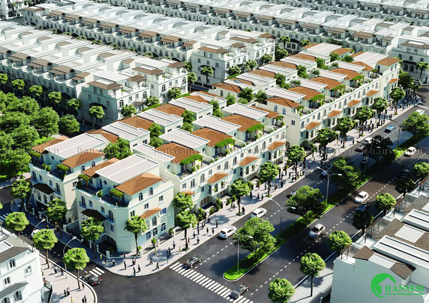 Thiết kế khu biệt thự song lập với không gian tiện nghi gần gũi với thiên nhiên