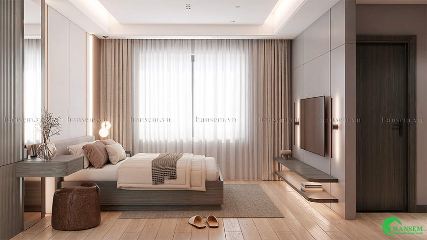 Sử dụng vật liệu nội thất an toàn thông minh nâng niu giấc ngủ ngon và cảm xúc